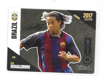クラブ Ronaldinho 2017 Kickerz Legends # Ronaldinho, FC Barcelona Rare | eBay