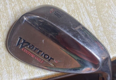 Warrior Custom Golf RH 60° Lob Wedge LW Steel Shaft Right-Handed 35''