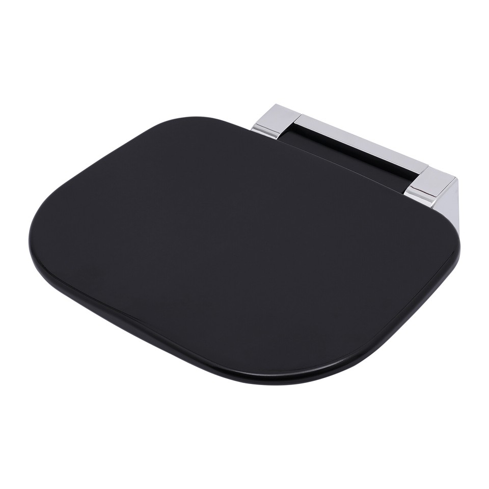 14" Folding Shower Seat Wall Mounted Bench Modern Bathroom Shower Stool