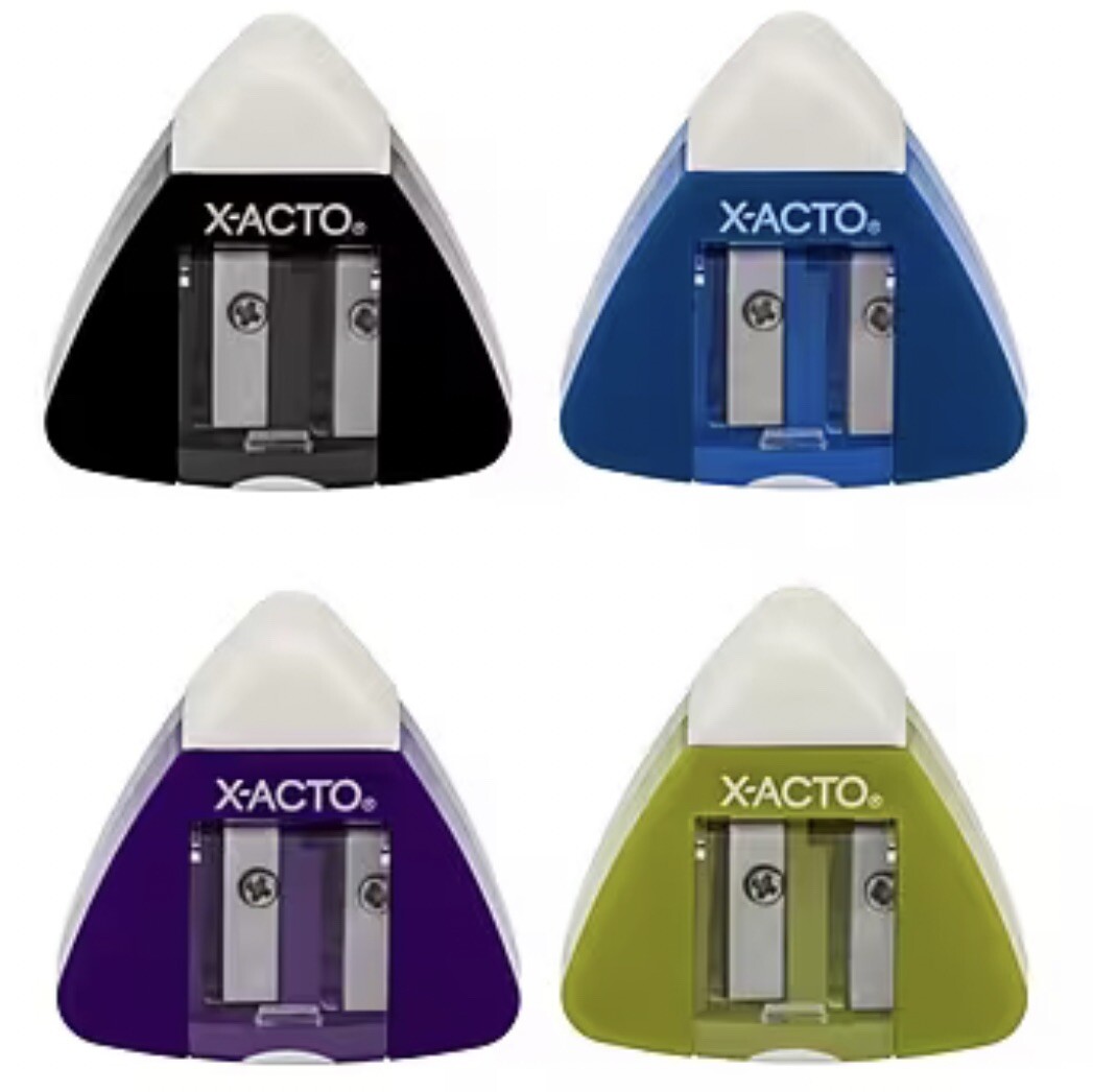 Sharpener With Built-in Eraser, 1 Pc Random Color
