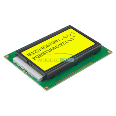 5V 12864 LCD Display Module 128x64 Dots Graphic Matrix LCD Blue