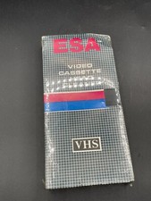 ESA video cassette head cleaner VHS