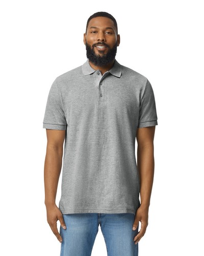 GD85800 Gildan 85800 Adult Short Sleeve Hammer Pique Ultra Stylish Polo Shirt - Picture 7 of 8