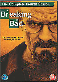 Breaking Bad - Series 4 - Complete (DVD, 2012, 4-Disc Set, Box Set)