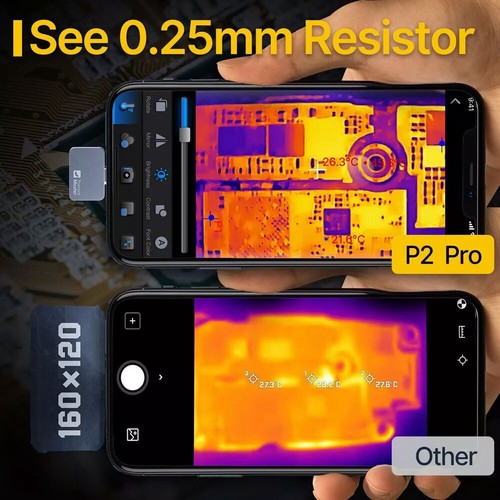 Thermal Master P2 Pro 15X Zoom Thermal Imager IR Imaging Camera with Macro Lens - Picture 4 of 14