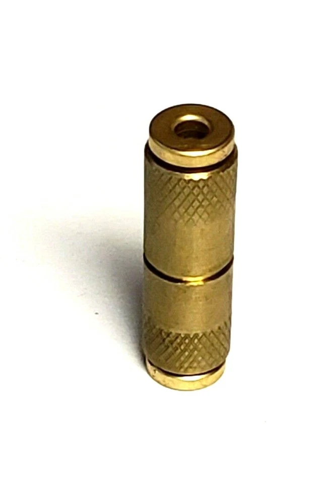 1/8" O.D. Tube Union Straight Tube to Tube Push to Connect Brass 262PP-2 - Image 3 of 4