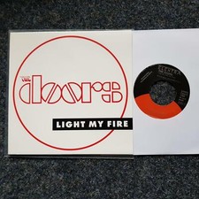 7" Single Vinyl The Doors - Light my fire SPAIN PROMO