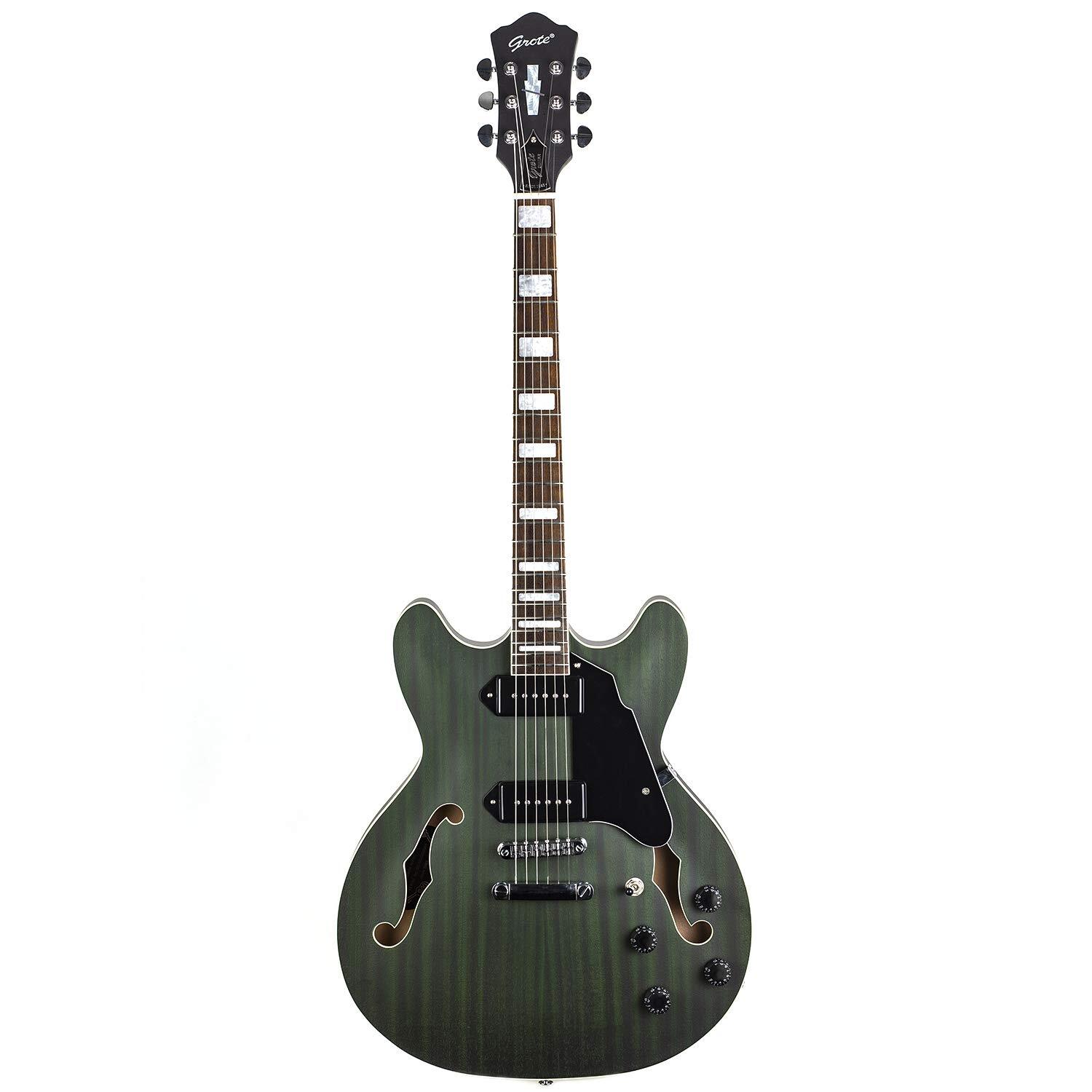 Hollow Body Electric Guitars Grote LPF-001 Semi-Hollow Body