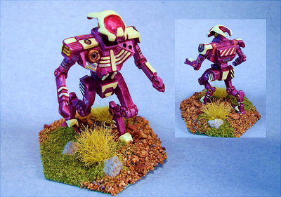Battletech painted Wight battlemech MWC