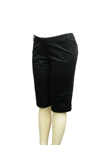 Women Short Dress Pants - Black | eBay