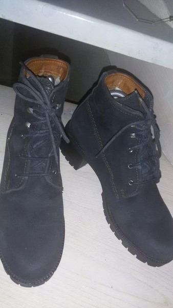 Women Frank Walker Boots Black Nubuck 39