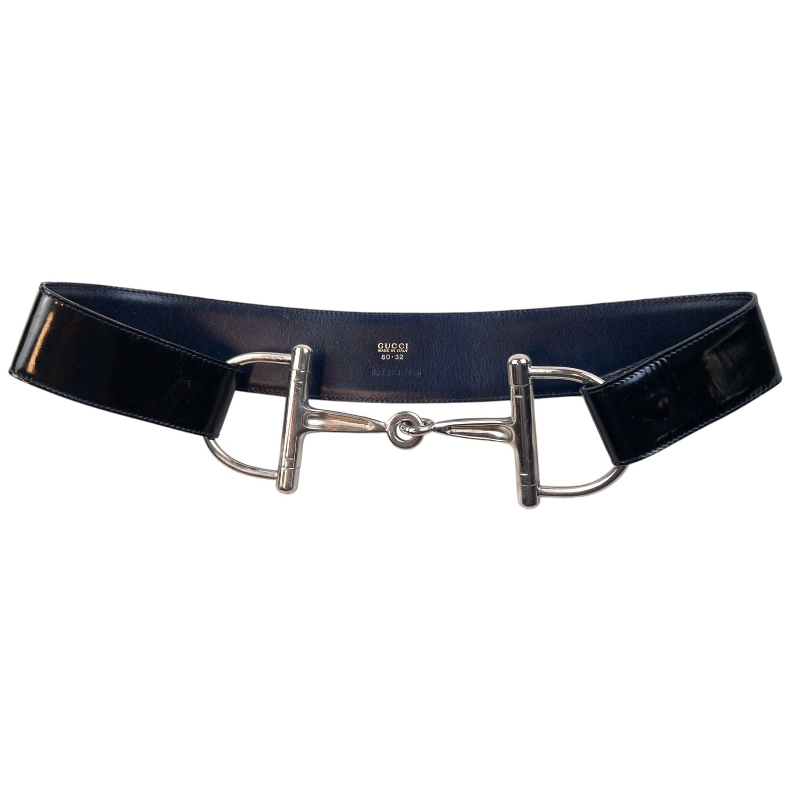 Vintage 1995 Gucci By Tom Ford Leather Horse Bit Belt Size W30