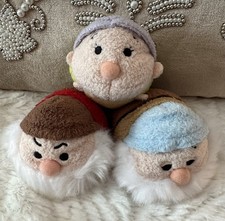 Lot 3 Disney Tsum Tsum Mini Plush Snow White Dwarfs