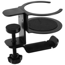 Headset Stand Gaming Pc Accessories Headphone Holder Under Desk Cup Holder