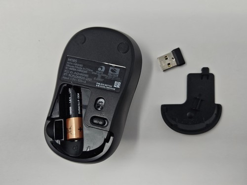 Logitech K540e Wireless Keyboard + M185 Wireless Mouse Black Connected Dongle - 第 7/8 張圖片