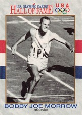 1991 Impel U.S. Olympic Hall of Fame Bobby Joe Morrow Athletics #43 (NM)