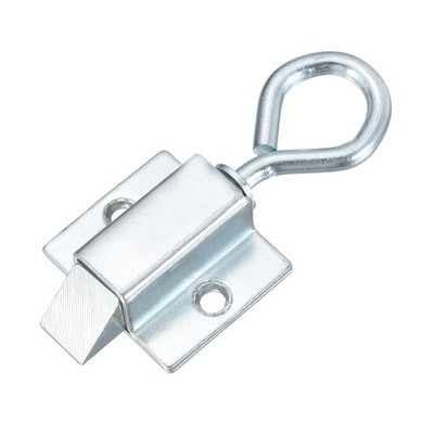 1 Pcs Spring-Loaded Latch, Galvanized Iron Spring Barrel Door Lock, Bolt Up