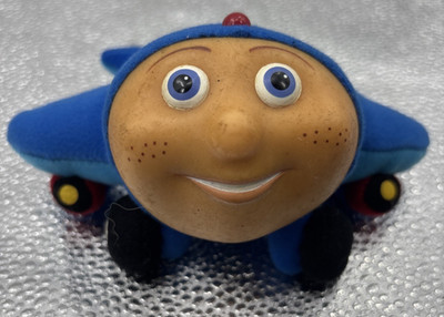 Vintage Jay Jay The Jet Plane 5  Plush Toy! Kid Power 2000 Stuffed Plane