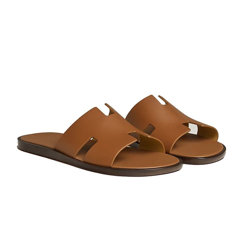 Hermes Men's Sandals Gold H041141ZH03 84364847 [P]