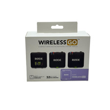 Rode Wireless GO Gen 3 Compact Wireless Mic Pristine Audio Float Recording Lilac
