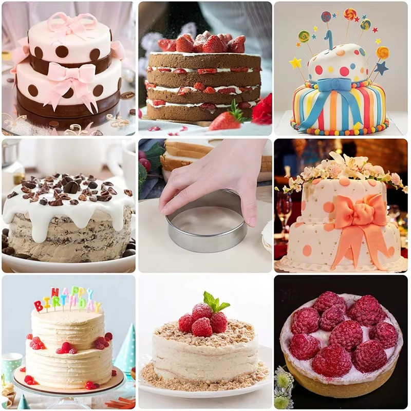 Biscuit Cutters, round Cookie Cutters/Stainless Steel Dumpling Skin Cutters