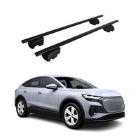 DachträGer GepäCkträGer FüR Audi E-Tron 2018-2025 GrundträGer Abe Schwarz 2X