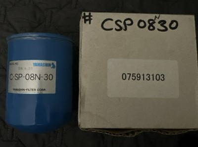 CSP08N30 Yamashin Oil Filter New In Box Sealed Filter