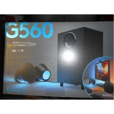 Logitech G560 PC Speaker System with 7.1 DTS:X Ultra Surround Sound - FOR PARTS
