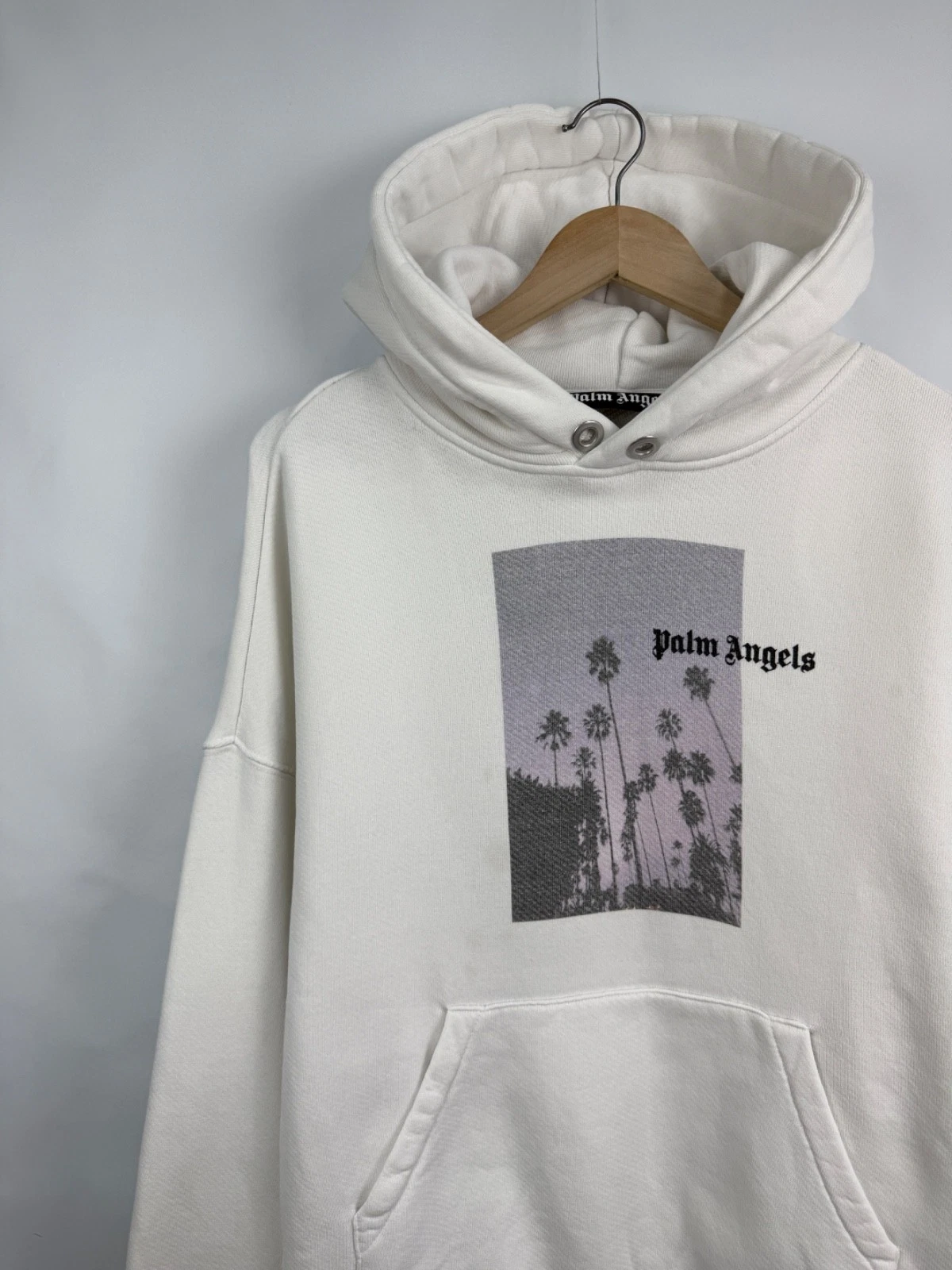 ?? Felpa con cappuccio di lusso oversize Palm Angels Stars and Palms taglia S oversize