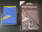 Atari 2600 game XONOX TOMARC THE BARBARIAN WITH INSTRUCTIONS