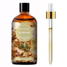 Teakwood Fragrance Oil 100ml for Diffusers, Aromatherapy, Candle  Soap Making