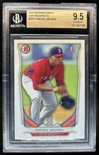 2014 Bowman Draft Rafael Devers Top 1st Prospect #TP-37 Red Sox BGS 9.5