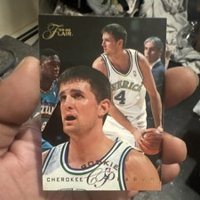 Flair 1996-97 Cherokee Parks Rookie Dallas Mavericks NBA Basketball Card #213. rookie card picture