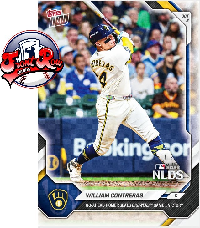 William Contreras 2026 MLB TOPPS NOW 759 NLDS Presale