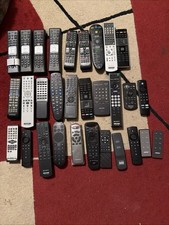 Large Lot Of 30 Remote Controls, Assorted Bra...
