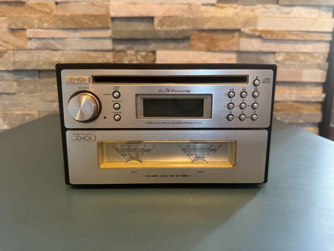DENON DCT-A1 CDプレーヤー DENON DCT-A1 High-End CD Player with AM/FM Radio and Power Meter