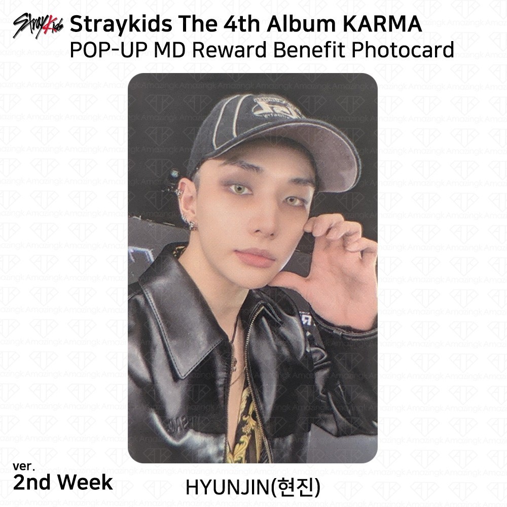 Stray Kids 4th Album Karma POP-UP STORE 2nd Week MD Reward Benefit