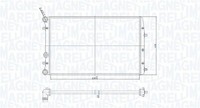 Magneti Marelli KüHler, MotorküHlung 350213841000 FüR Seat Skoda VW