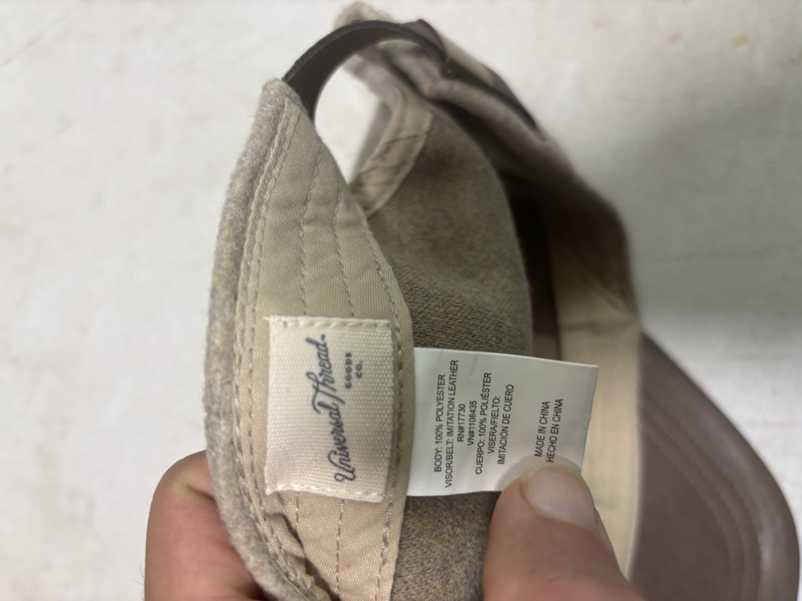 Faux Leather And Polyester Universal Thread Goods… - image 6