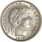 1912-P Barber Dime Great Deals From The Executive Coin Company