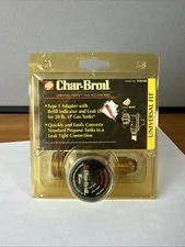 Char-Broil Grill For Type 1 Adapter Refill Indicator Leak Detector Made In Italy