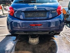 Peugeot 208 I orig Stoßstange hinten Stoßfänger PDC 3türer KUC Blau Bj 2012-2015