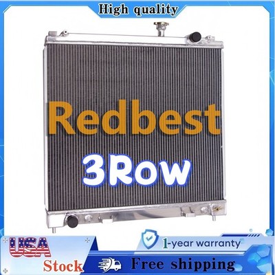 For 04-10 INFINITI QX56/04-15 Nissan Titan/Armada 5.6L V8 3Row Aluminum Radiator
