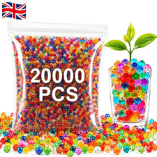 20,000pcs Water Beads Color Aqua Gel Ball Crystal Plant Soil Flowers Vase Filler