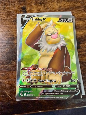 Slaking V (Full Art) 077/078 Pokémon GO Holo