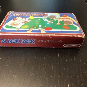 Nintendo Game And Watch Japanese Black Jack BJ-60 Rare Box Variant Collector