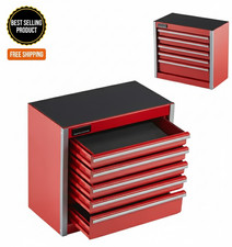 Cassetta degli attrezzi in metallo a 5 cassetti 8,6 - Piccola cassetta degli attrezzi portatile per garage officina