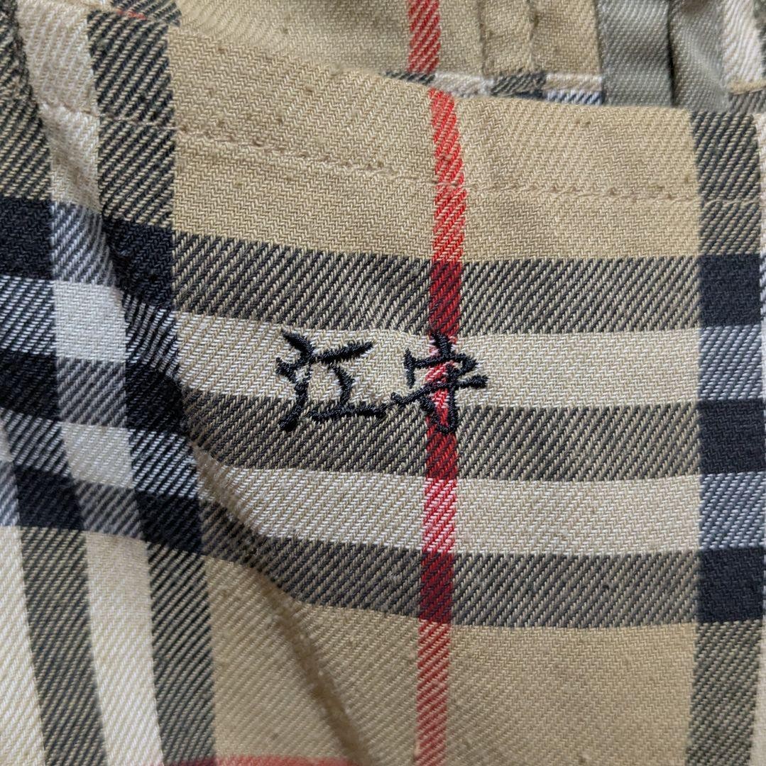 Burberrys Vintage 1985 Balmacaan Coat Made in England Nova Check Beige Size M thumbnail 16