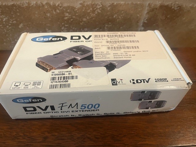 Gefen Dvi Fm 500 Fiber Optic Dvi Extender