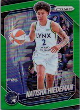 2025 Panini Prizm WNBA #53 Natisha Hiedeman Green Prizms